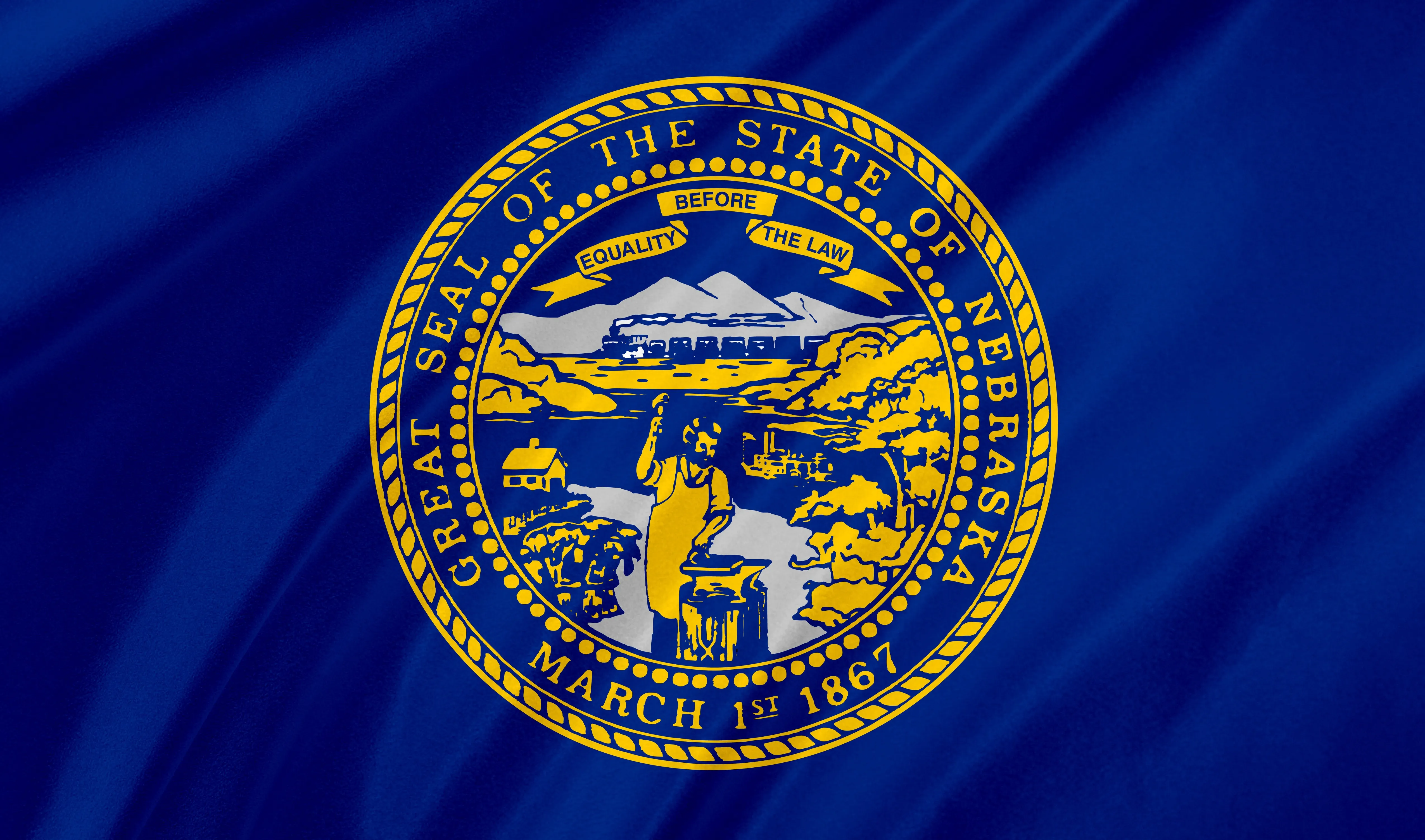 Nebraska state flag