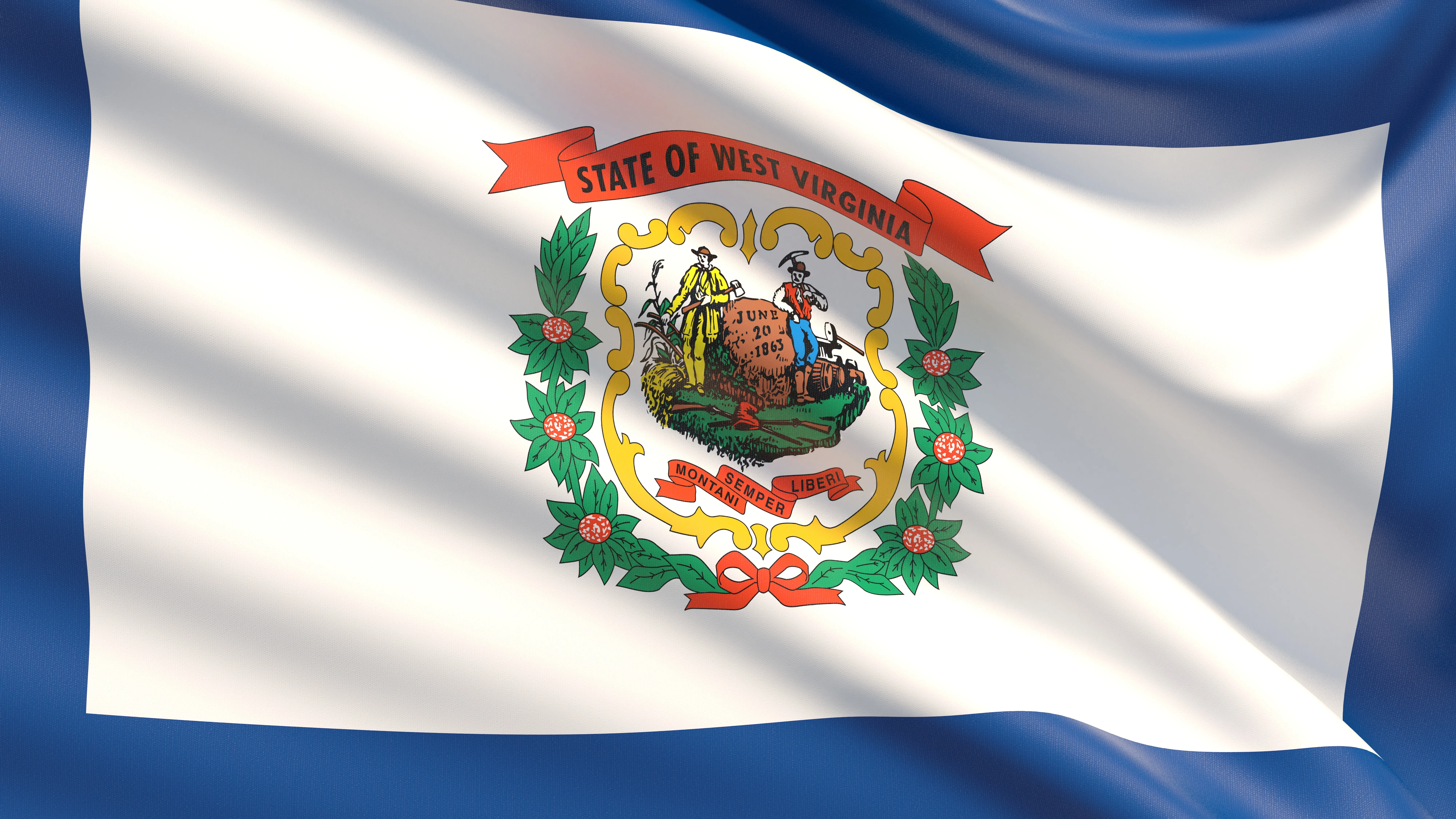 West Virginia state flag