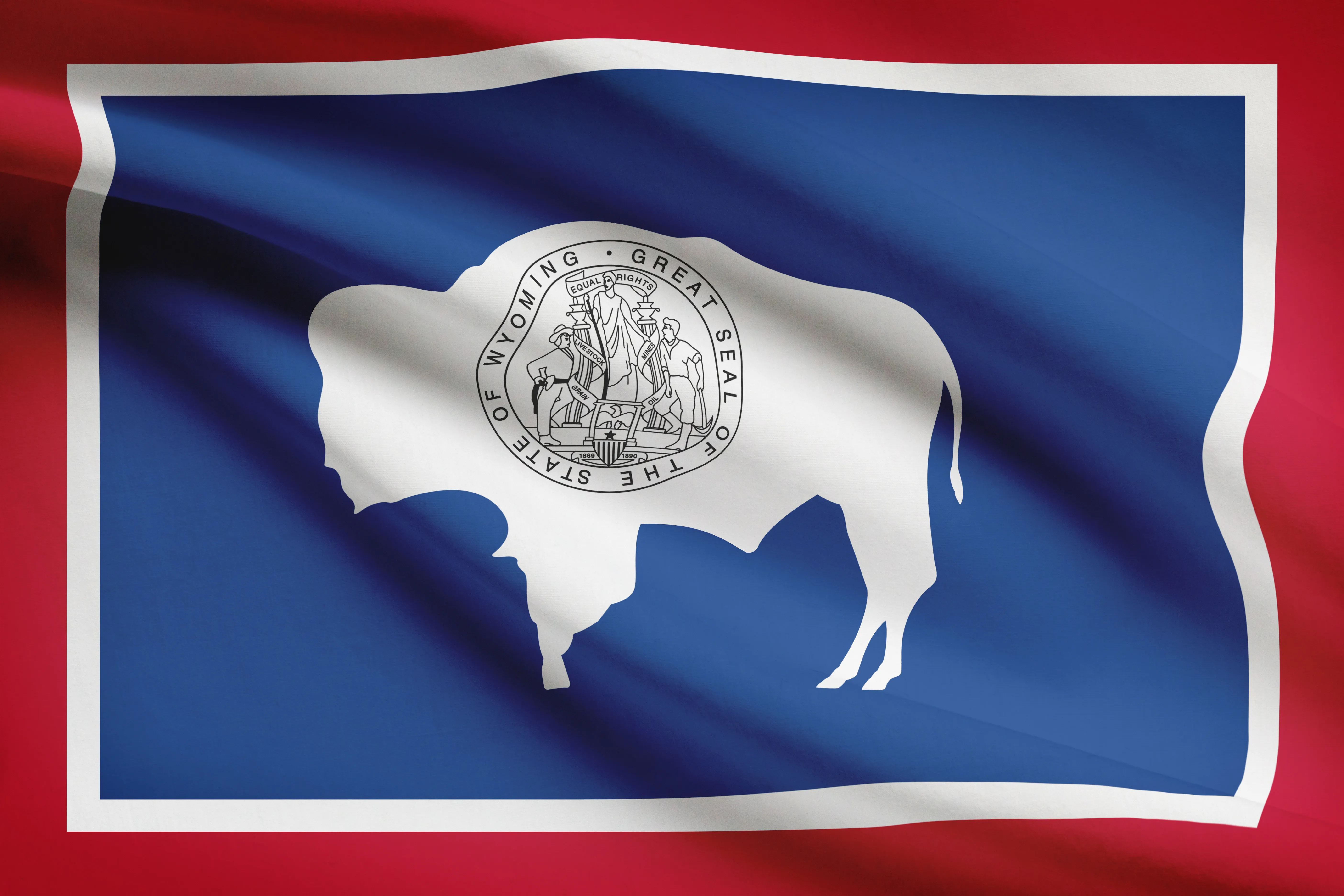 Wyoming state flag